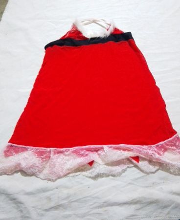 Unbranded Red Lace Trim Halter Cami Top