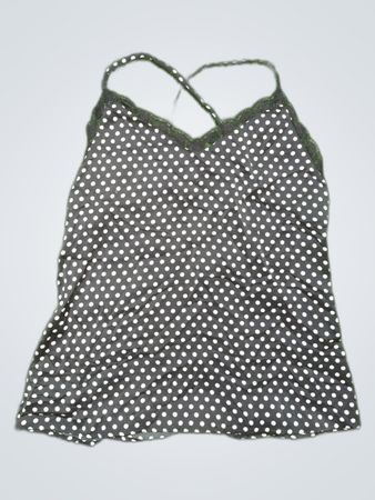 Black Polka Dot Top