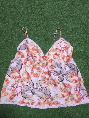 Floral Halter Neck Top