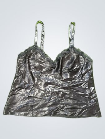 Black Satin Cami