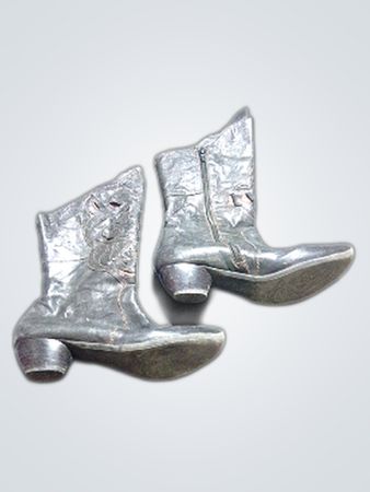 Black Leather Ankle Boots