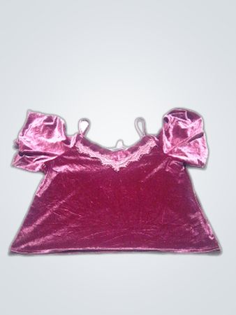 Pink Velvet Top