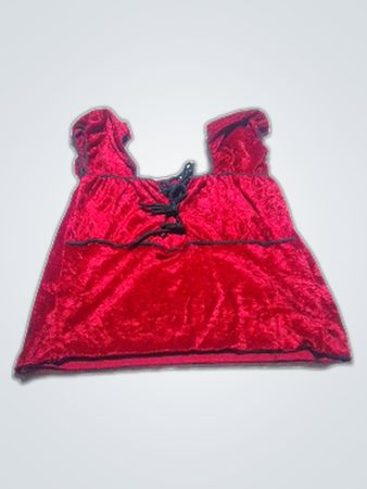 Red Velvet Top