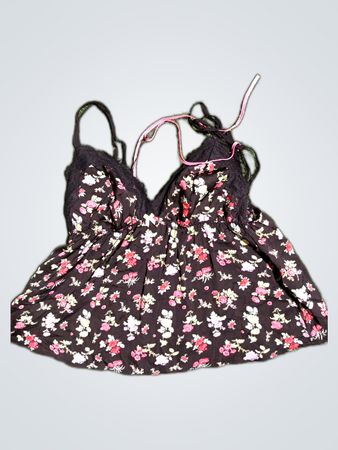 M&S Floral Babydoll Top
