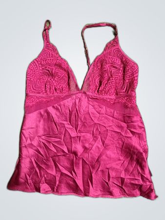 Pink Lace Camisole