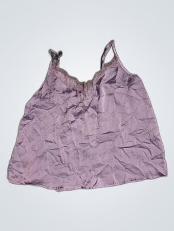 Lace-Trimmed Cami Top