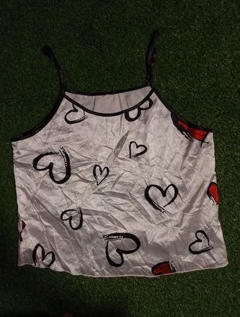 Printed Satin Camisole