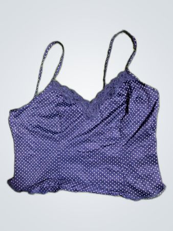 Navy Polka Dot Camisole