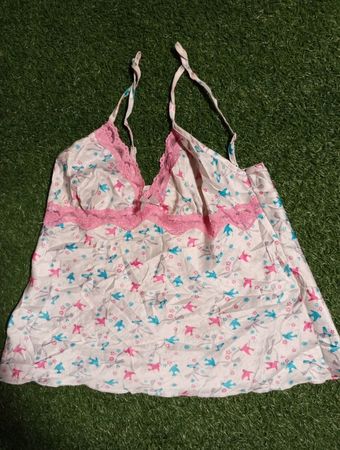 Playboy Lace Trim Camisole