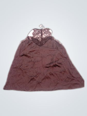 Black Lace-Trimmed Dress