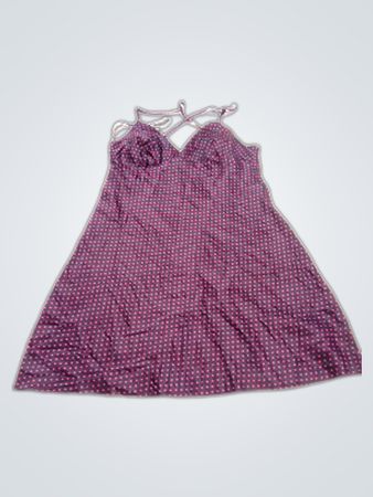 Purple Polka Dot Dress