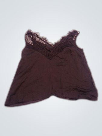 Black Lace Trim Top