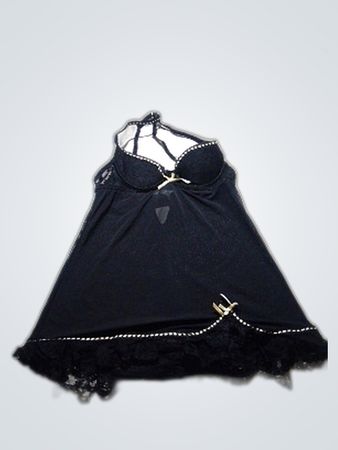 Black Lace Chemise