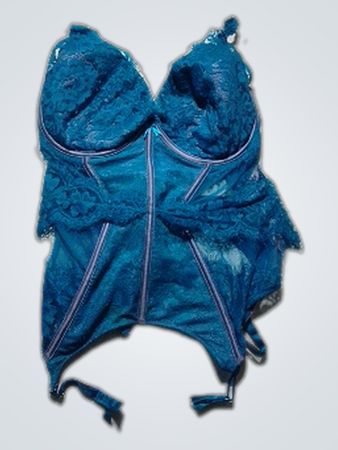 Blue Lace Bodysuit