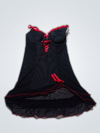 Black Lace Corset Top