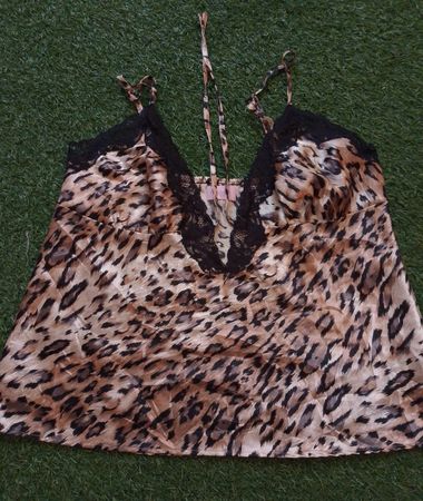Leopard Print Nightwear Top
