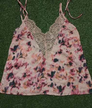 Ella Printed Lace Camisole
