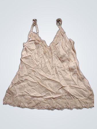 Coast Women's Beige Lace Trim Camisole