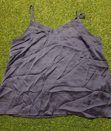 Sect Possessions Grey Satin Camisole