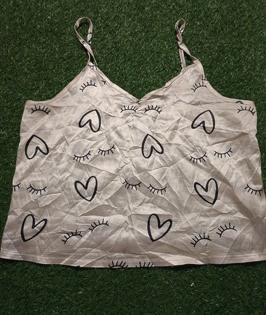 Printed Polyester Camisole Top
