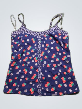 Strawberry Pattern Camisole Top