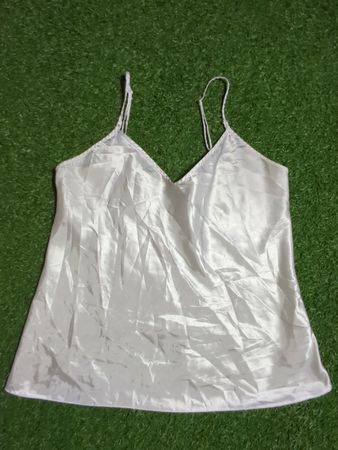 White Satin Camisole