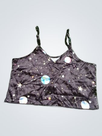Black Starry Night Top