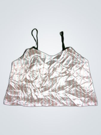 Pink Satin Cami Top