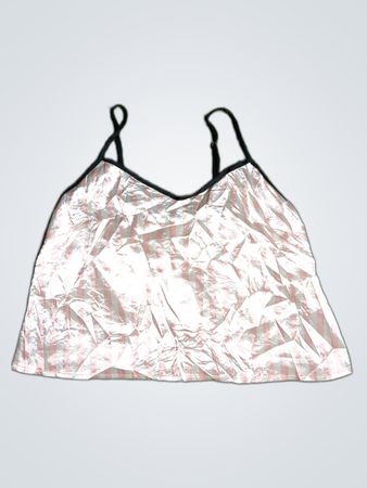 Pink Satin Cami Top