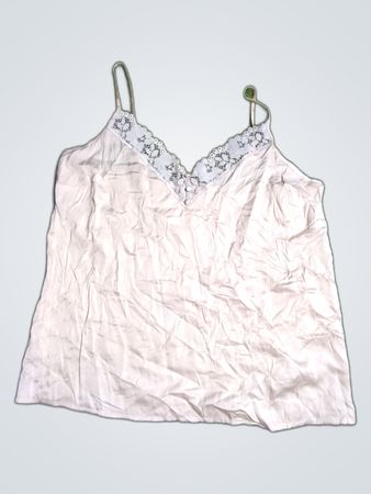 NEXT Women's White Lace Trim Camisole Top