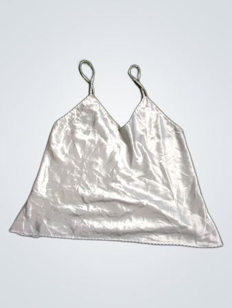 Principles White Satin Cami Top