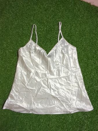 White Satin Camisole
