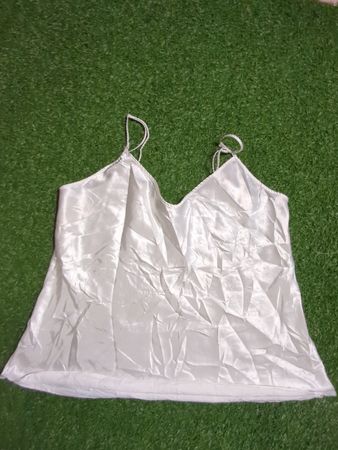 White Satin Camisole
