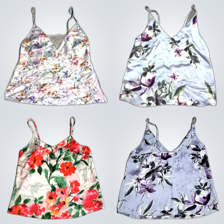 printed Slip tops
