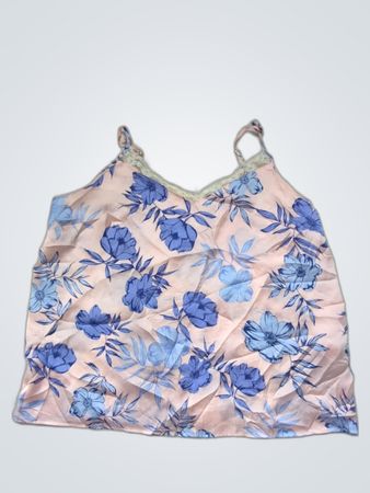 Pink Floral Camisole Top