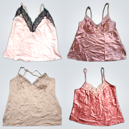 Y2K Satin Camisoles Bundle