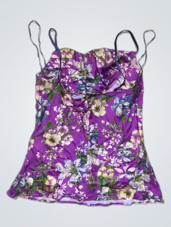 Purple Floral Top