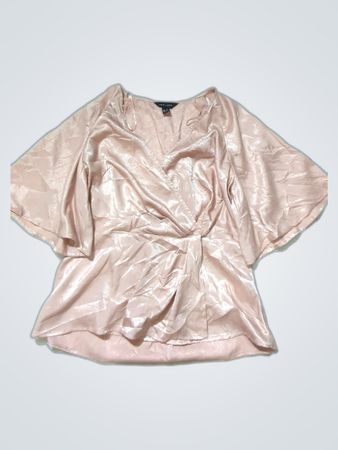 Pink Satin Blouse