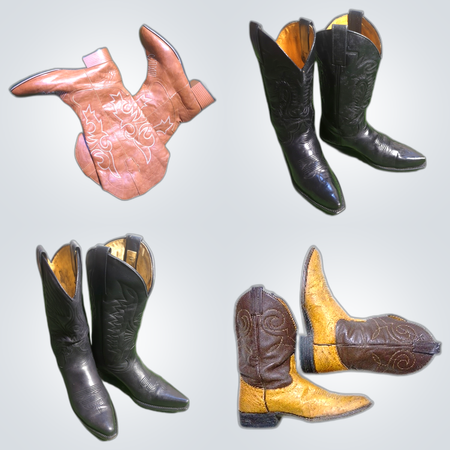Y2K Cowboy Boots Bundle