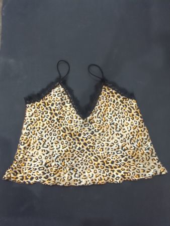 Leopard Print Cami Top