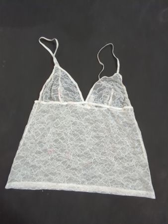White Lace Bra