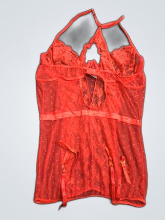 Red Lace Chemise