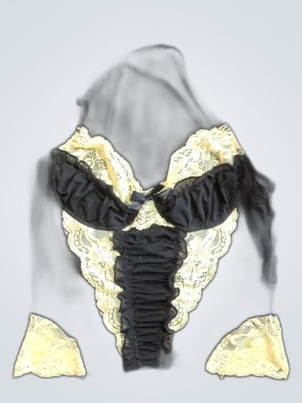 Black Lace Trim Camisole Top