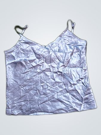 Silver Cami Top