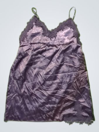 Black Silk Chemise