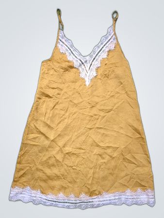 Victoria's Secret Yellow Lace Trim Camisole