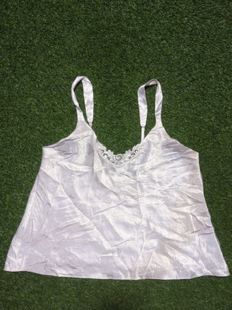 White Satin Camisole