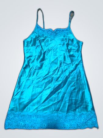 Lipsy London Teal Satin Cami