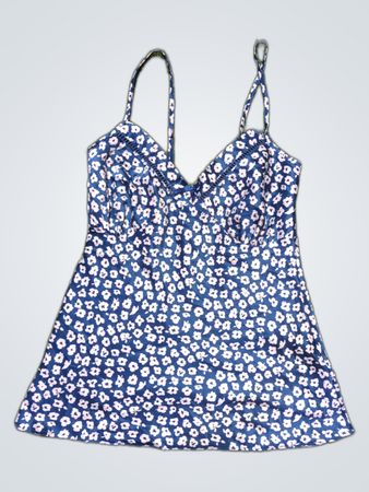 Floral Blue Dress