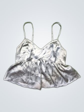 MISTER Gray Boho Top